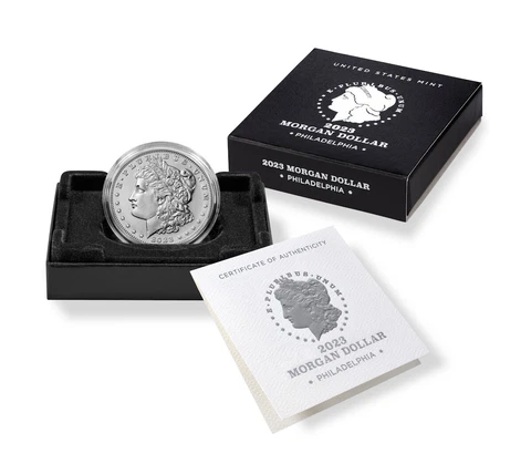 2023-P Morgan Silver Dollar Uncirculated Coin  (OGP/COA) Cover