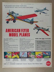 Gilbert American Flyer 1962 modelo de aviones vintage anuncio impreso - Imagen 1 de 1