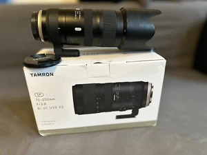 Tamron SP A025 70-200mm F/2.8 VC Di USD Lens For Canon (G2) - Picture 1 of 7