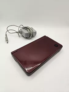 Nintendo DSi XL Rosso Borgogna UTL-001 Console Funzionante Testata - Imagen 1 de 6