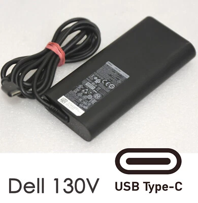 130W Power Supply Dell 20V 6.5A USB-C Fast Charger For Notebook Smartphone T121 - Image 1 of 4
