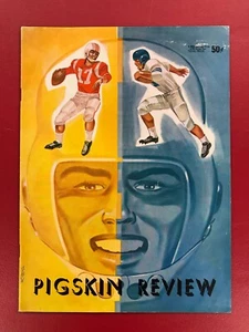 Pigskin Review Sep 24, 1960 Southern California vs Texas Christian Program EX! - Picture 1 of 4