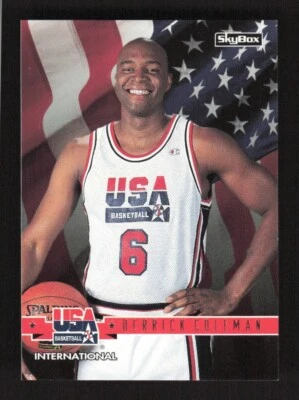 1994-95 SkyBox USA International Derrick Coleman #37 Team USA - Image 1 of 2
