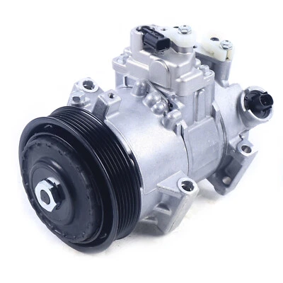 A/C Compressor w/ Clutch 447280-9060 For 2011 2012 2013 2014 Toyota Corolla 1.8L Foto 1 de 4