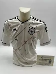 Deutschland Trikot EM 2012 Teamsigniert DFB Fußball Autogramm COA Adidas M - Bild 1 von 6