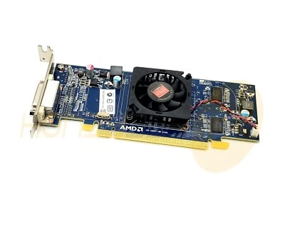 GENUINE DELL 512MB VIDEO GRAPHICS CARD LOW PROFILE AMD RADEON 6350 HFKYC TESTED - Image 1 of 3