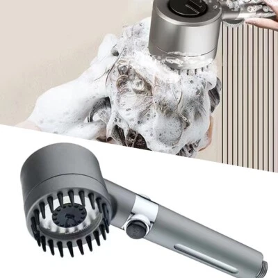3 Modi Duschkopf Handbrause mit Filter EIN/AUS Schalter Hochdruck Körpermassage - Bild 1 von 4