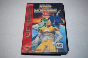 Videojuego King of the Monsters 2 Sega Genesis completo en caja - Imagen 1 de 6