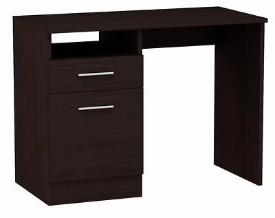 MATKAM Schreibtisch Bodo DSP H75xB100xT50cm, Ablage mit Tür Wenge - Bild 1 von 3