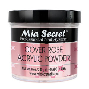 Mia Secret Acrylic Nail Powder Cover Rose 8 oz - USA