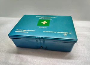 1972 BMW E24 E21 E23 635i M FIRST AID KIT BLUE VINTAGE RARE E28 E12 VERBAND B M3 - Picture 1 of 7