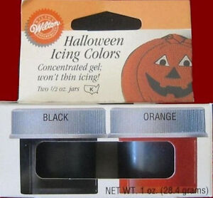 Halloween Icing Colors Set from Wilton 3010 NEW