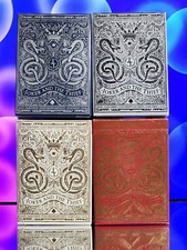 Joker and the Thief Playing Cards 4 Decks (White Red Blue And Street Edition)