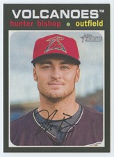 2020 Topps Heritage Minor League #8 Hunter Bishop