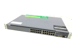 Juniper EX2300-24P | 24-Port PoE+ Gigabit Switch | Networking | Enterprise | - Picture 1 of 9