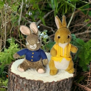 8" Peter the Rabbit and Mopsy Plush Toys Stuffed Animals - Picture 1 of 6