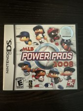 MLB Power Pros 2008 (Nintendo DS, 2008) COMPLETE IN BOX