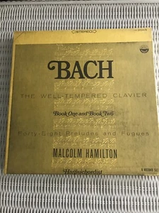 Bach: Well Tempered Clavier Book l & ll, Malcolm Hamilton, Everest 6 LP 3134/6 - Picture 1 of 6