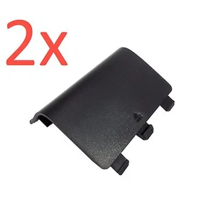 2x Battery Covers for XBOX ONE WIRELESS CONTROLLER - Black - Picture 1 of 1