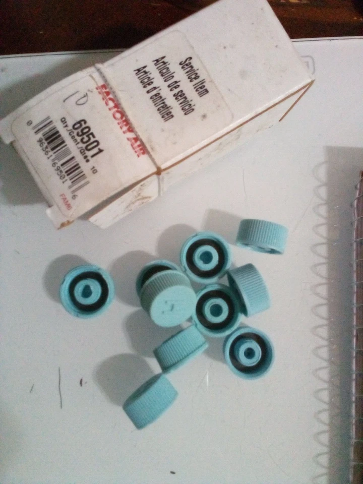 Nueva caja de 10 tapas de servicio de aire acondicionado Factory Air 69501 Foto 1 de 1