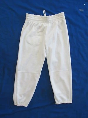 Pantalones Atléticos Don Alleson Blanco Juvenil Talla Grande Softbol Béisbol Poliéster Foto 1 de 4