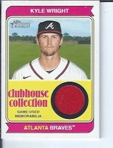 Colección Kyle Wright 2023 Topps Heritage Clubhouse - Imagen 1 de 1