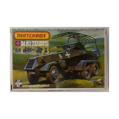 Matchbox Model Kit Sd. Kfz 232 Armoured Radio Car VG/NM - Image 1 of 2