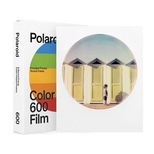 POLAROID, Pack von 8 Foto-Filmen mit runden Rahmen für Sofortbildkamera 600 - Bild 1 von 3