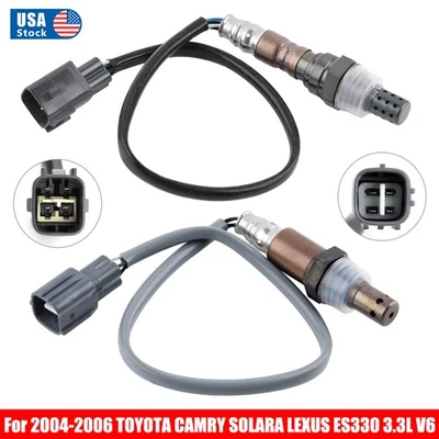 2 sensores de oxígeno ascendente+descendente para Toyota Camry Lexus ES330 2004-2006 3,3 L Foto 1 de 4