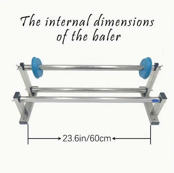 Stainless steel stretch film packaging machine, desktop stretch film distributor - Image 1 of 4