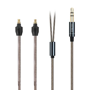 47" Silver Plated OFC Audio Cable For Sennheiser IE 40 PRO IE40PRO Headphone L - Picture 1 of 15