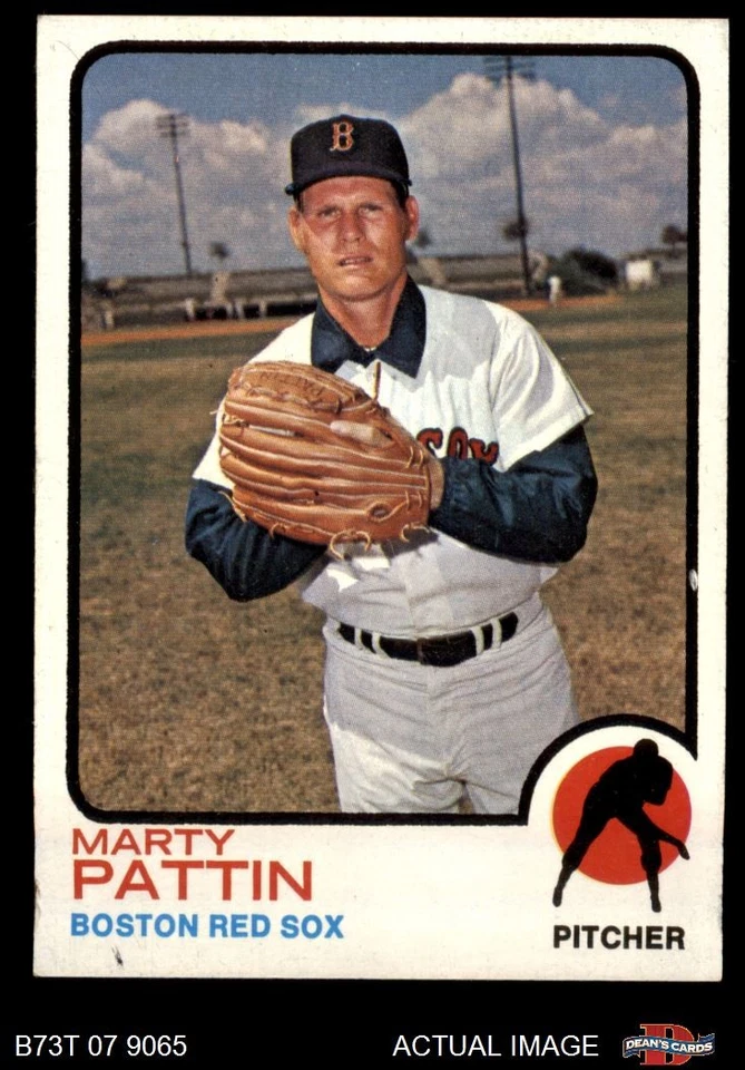 1973 Topps #415 Marty Pattin Red Sox 7.5 - NM+ - Image 1 of 1
