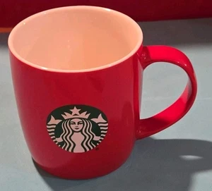 Taza de café Starbucks 2021 roja taza de 11 onzas de capacidad logotipo de sirena  - Imagen 1 de 5
