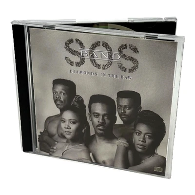 S.O.S. BAND Diamonds In The Raw (CD-1989) 80s Urban R&B / Electro-Funk  SOS - Image 1 of 4