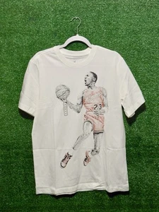 Camiseta Nike Jordan Dot Gráfico Jumpman Blanca FZ1936-100 Para hombres Talla Mediana - Imagen 1 de 2