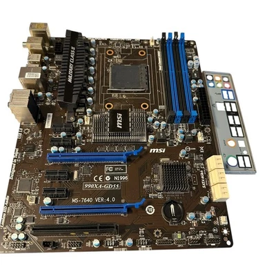 Placa madre MSI 990XA-GD55 Socket AM3/AM3+ AMD 990X ATX DDR3 DIMM USB3.0 Foto 1 de 3