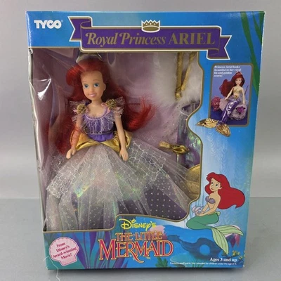 Conjunto de Bonecas TYCO A Pequena Sereia Princesa Real Ariel Disney Vintage 1991 NOVO - Imagem 1 de 4