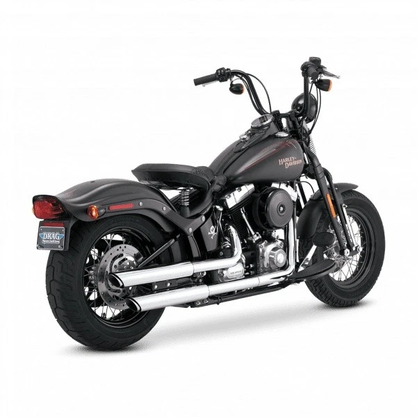 Silenciadores Vance & Hines PCX Twin Slash dobles deslizables cromados #16341 Harley Davidson Foto 1 de 1