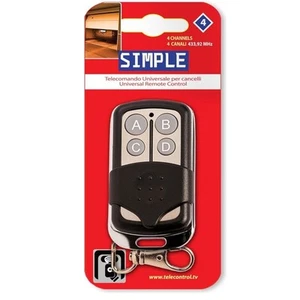 Superior Radiocomando Universale Per Cancelli Simple 4 - Foto 1 di 2