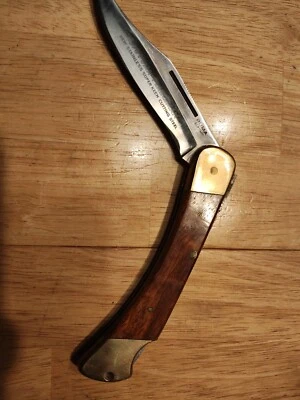 Nuevo cuchillo de caza y cuero PUMA serie años 60. HECHO EN ALEMANIA Foto 1 de 4