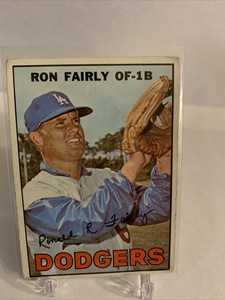1967 Topps #94 Ron Fairly Dodgers Angels Cardinals  