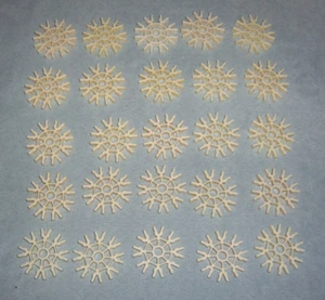 25 K'nex CREME CREMEFARBEN CREMEWEISS 8 Positionen Steckverbinder ~ STANDARDTEILE POSTEN KNEX - Bild 1 von 5