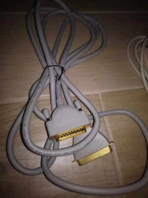 Yoke Cable Connectors PC to Monitor Belkin IEEE 1284 Style 20276 Printer Monitor - Image 1 of 4