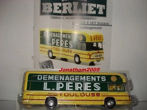 Collection Berliet N°20 Plr 8 Mu Van/Wagon Removals Star Toulouse Au 1 /43° - Picture 1 of 2