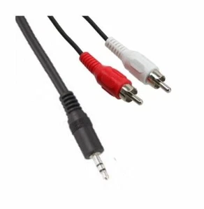 Adapterkabel 0,5m Laptop an Stereoanlage - Klinke / Cinch - Bild 1 von 1