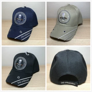 2nd Amendment Homeland Baseball Cap Hat BUY 1 GET 1 FACE MASK - Picture 1 of 8