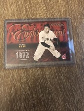 2003 Donruss Studio Enshrinement Early Wynn Cleveland Indians /750