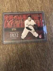 2003 Donruss Studio Enshrinement Early Wynn Cleveland Indians /750