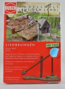 Busch HO 1525 Bausatz Ziehbrunnen, Neu mit OVP - Bild 1 von 1