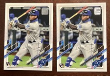 Lot Of 2 Nick Heath Rookie 2021 Topps Series 1 #122 KC Royals